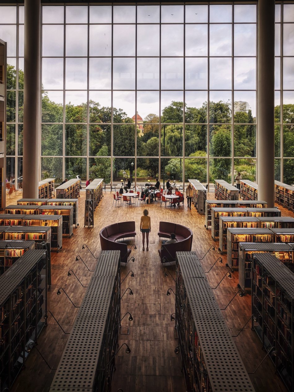 Malmö Stadsbibliotek. Foto.
