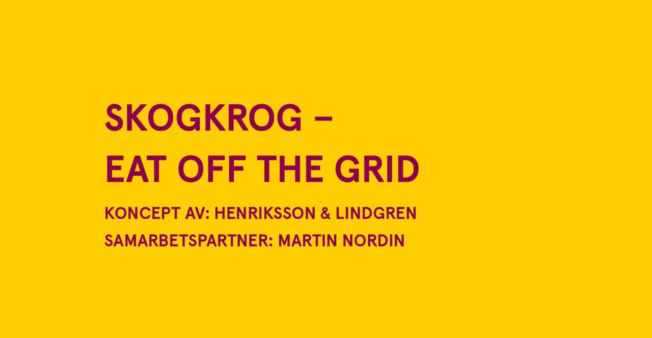 Skogkrog- Eat of the grid